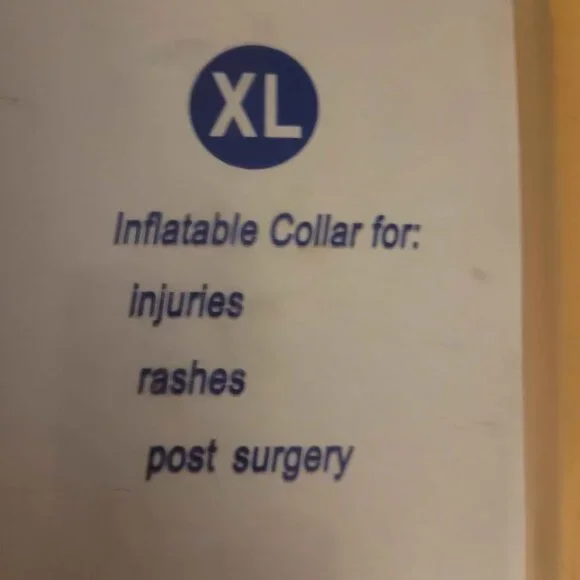 Inflatable Collar ~ XL ~ Blue - Picture 2 of 2
